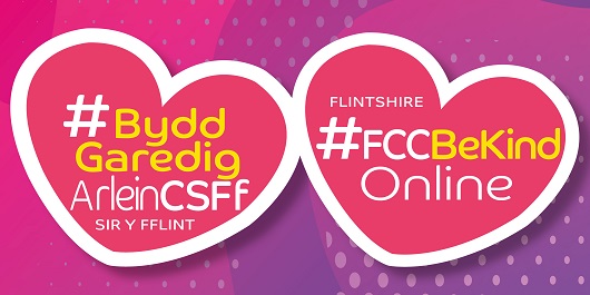 Flintshire launches #FCCBeKindOnline