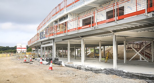 Marleyfield in construction 540 x 294