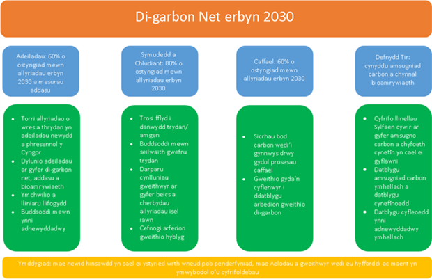 Net Zero Carbon by 2030 cym