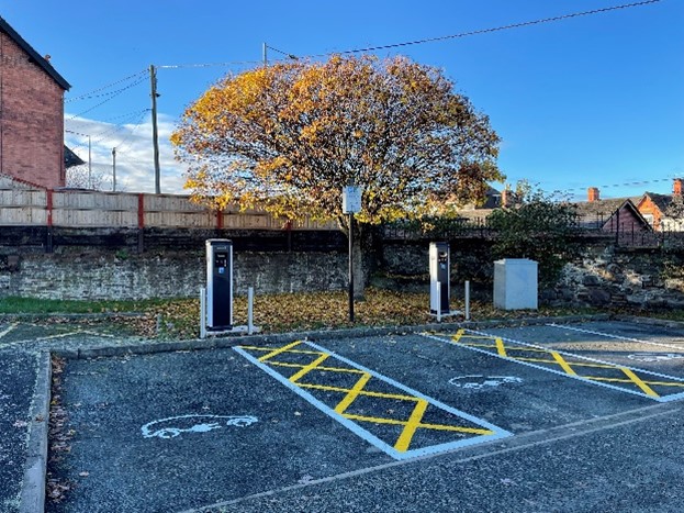 EV Charging Points - Flint - Allt Goch