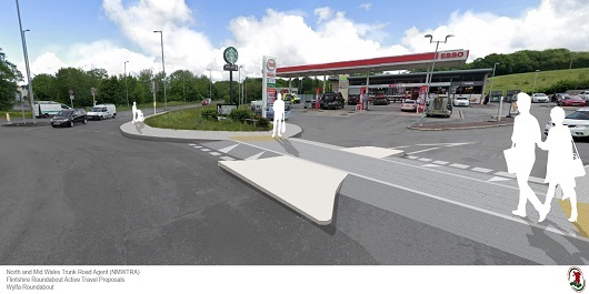 Ewloe and Wylfa Roundabout Improvements