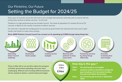Our Flintshire, Our Future - Setting the Budget for 2024/25