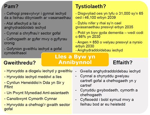 Well-being and Independent living Cym