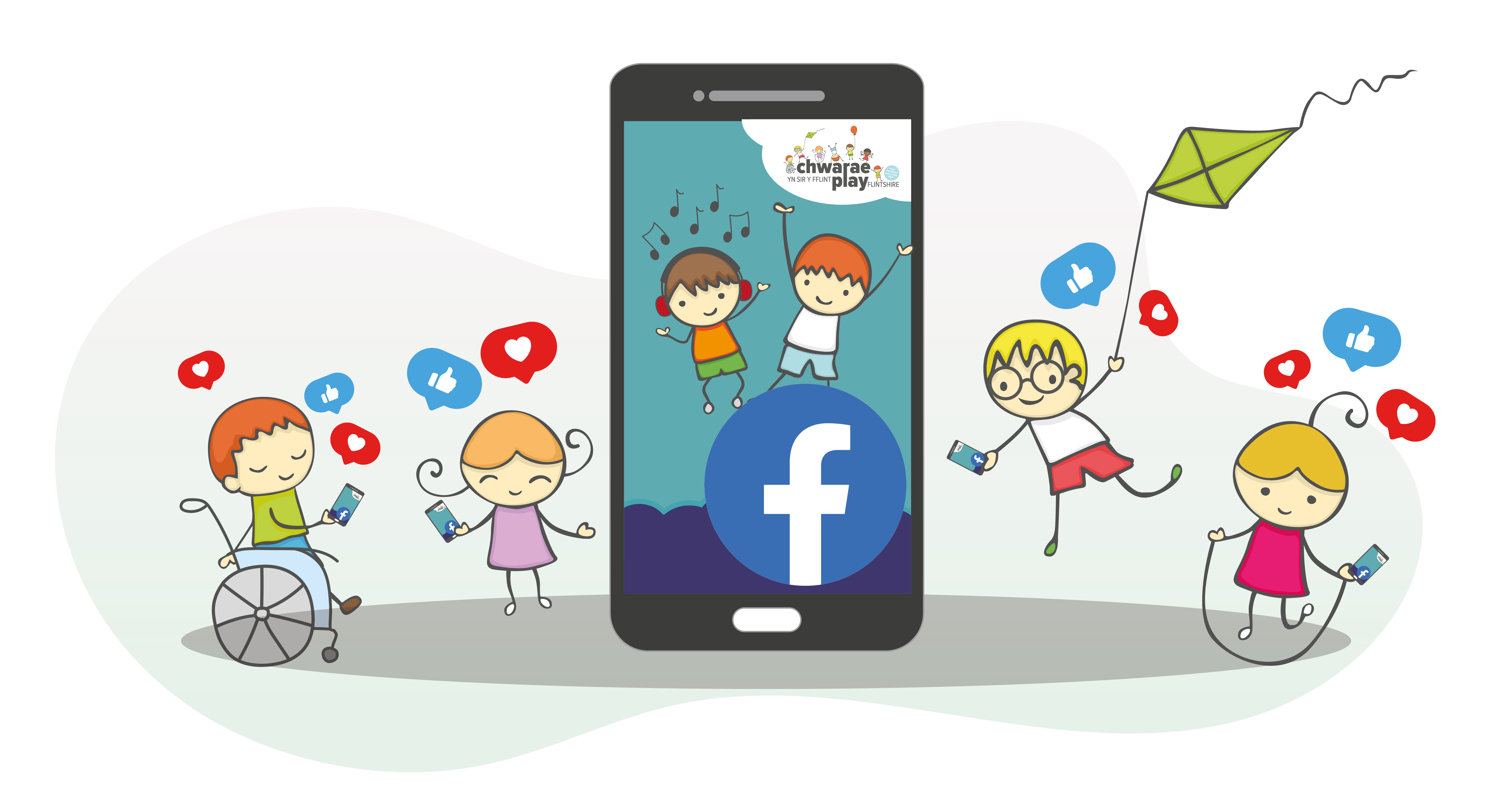 Follow Us On Facebook Card